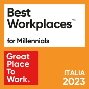 Best workplaces for millennials certified logo